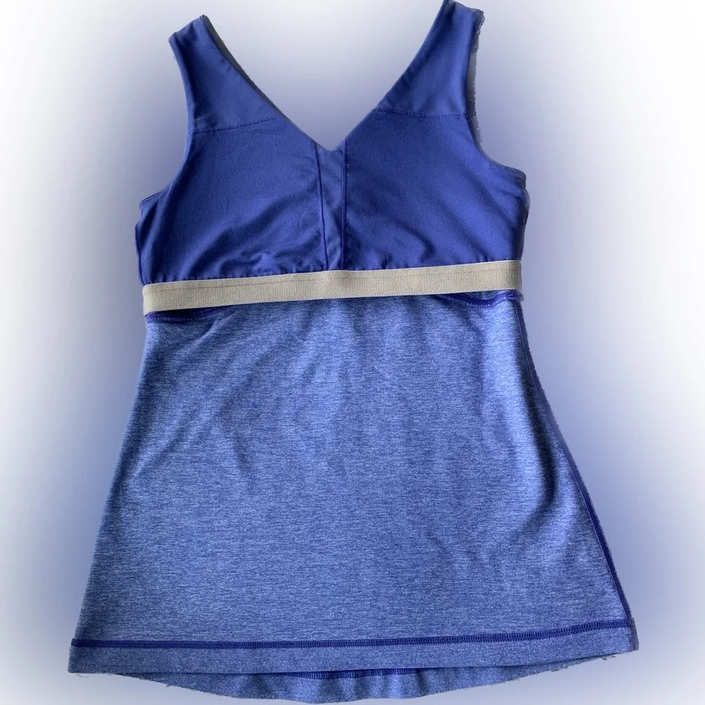 Lululemon Purple Wrap Tank - Picture 5 of 7
